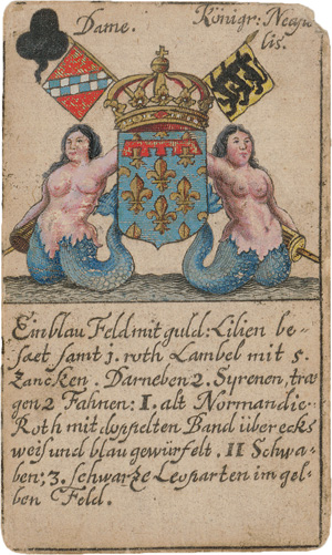 Lot 502, Auction  121, Spielkarten, Preußisches Kartenspiel aus 48 Karten. 