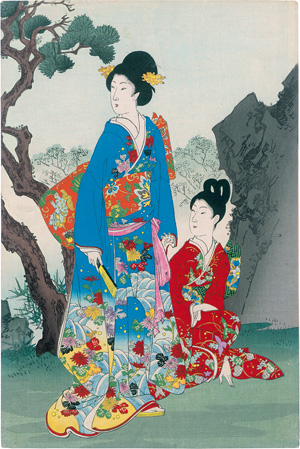 Lot 641, Auction  121, Gekko, Ogata, Ukiyo-e Farbholzschnitt