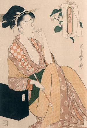 Lot 739, Auction  121, Utamaro, Kitagawa, Outamaro. 6 Nachdrucke. Paris, Gérard le Prat.