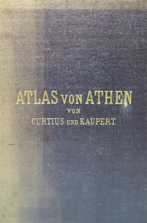 Lot 1121, Auction  121, Curtius, Ernst, Atlas von Athen