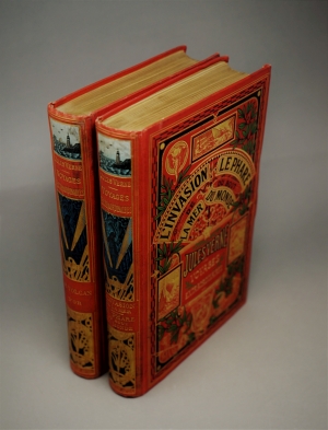 Lot 2173, Auction  121, Verne, Jules, Voyages Extraordinaires - 4 Bände der Reihe