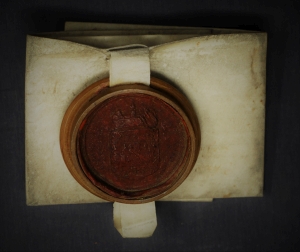 Lot 2495, Auction  121, Friedrich I., König in Preußen, Pergament-Urkunde Minden 1695