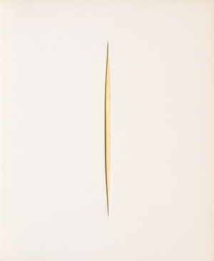 Lot 3163, Auction  121, Fontana, Lucio, Ausstellungskatalog Locarno 1966
