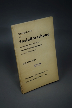 Lot 3239, Auction  121, Horkheimer, Max, Montaigne und die Funktion der Skepsis 