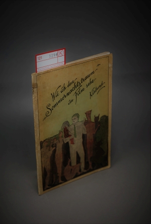 Lot 3294, Auction  121, Klabund und Metzner, Ernö - Illustr., Wie ich den Sommernachtstraum im Film sehe