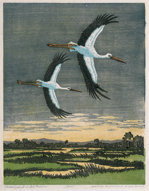 Lot 3475, Auction  121, Thiemann, Carl, Störche