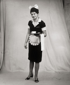 Lot 4257, Auction  121, Moses, Stefan, "Café Kranzler Serviererin, Berlin"; "Gepäckträger, Köln"