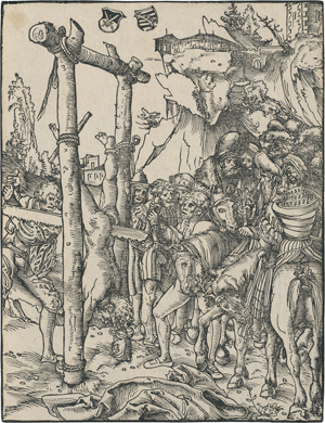 Lot 5056, Auction  121, Cranach d. Ä., Lucas, Das Martyrium des hl. Jakobus d. Ä.; Das Martyrium des hl. Simon; Das Martyrium des hl. Judas Thaddäus
