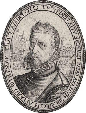 Lot 5101, Auction  121, Goltzius, Hendrick, Bildnis Albert Fransz. Schatter