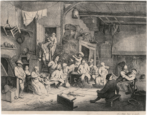 Lot 5143, Auction  121, Ostade, Adriaen van, Der Tanz in der Scheune