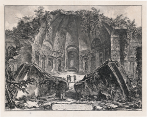 Lot 5280, Auction  121, Piranesi, Giovanni Battista, Avanzi del Tempio del Dio Canopo