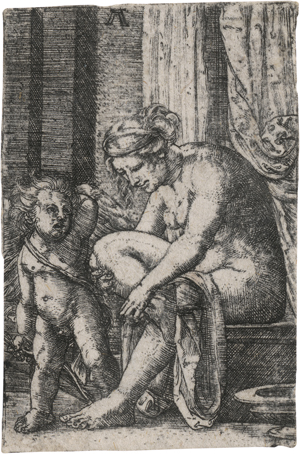 Lot 5428, Auction  121, Altdorfer, Albrecht, Venus nach dem Bade
