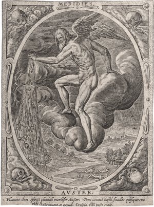 Lot 5572, Auction  121, Passe d.Ä., Crispijn de, Die vier Windrichtungen