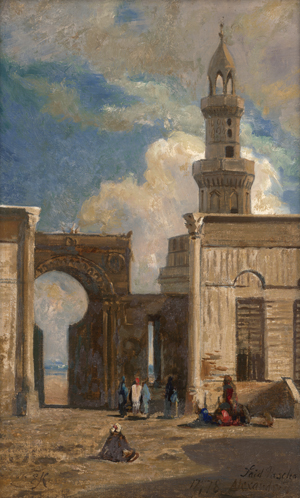 Lot 6153, Auction  121, Koerner, Ernst Carl Eugen, "Stadttor zu Alexandrien"