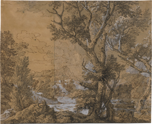 Lot 6650, Auction  121, Moucheron, Isaac de, Italienische Landschaft mit ruhenden Hirten