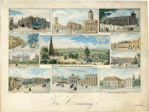 Lot 6775, Auction  121, Jeschovitz, Max, "Zur Erinnerung": Ansichten vom historischen Berlin