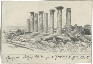 Lot 7084, Auction  121, Müller, Richard, Girgenti- Tempelruine