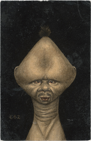 Lot 7620, Auction  121, Löwy, Leopold, Kopf mit hoher Stirn