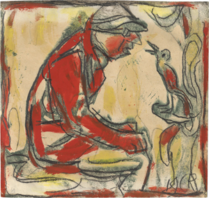 Lot 8043, Auction  121, Rohlfs, Christian, Singvogel