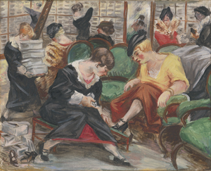 Lot 8091, Auction  121, Netzband, Georg, In der Schuhabteilung des KaDeWe