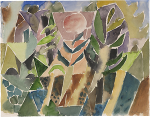 Lot 8116, Auction  121, Bargheer, Eduard, Sonne im Schilf