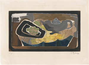 Lot 8135, Auction  121, Braque, Georges - nach, Théière et Raisin