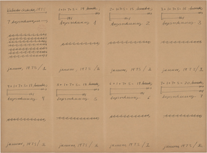 Lot 8181, Auction  121, Darboven, Hanne, Kalender-Geschichte