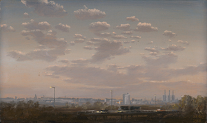 Lot 8197, Auction  121, Koeppel, Matthias, Abendwolken über Steglitz
