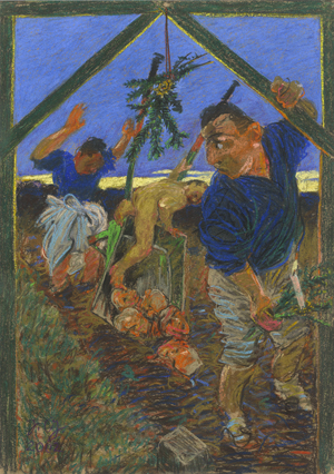 Lot 8245, Auction  121, Grützke, Johannes, Die Karre im Dreck II