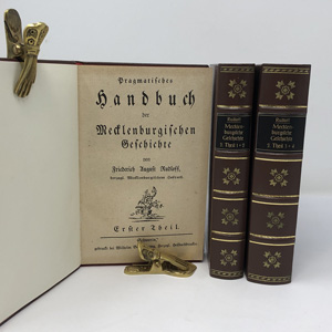 Lot 171, Auction  122, Rudloff, Friedrich August, Pragmatisches Handbuch der Mecklenburgischen Geschichte