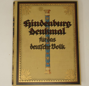 Lot 209, Auction  122, Lindenberg, Paul, Hindenburg-Denkmal für das deutsche Volk