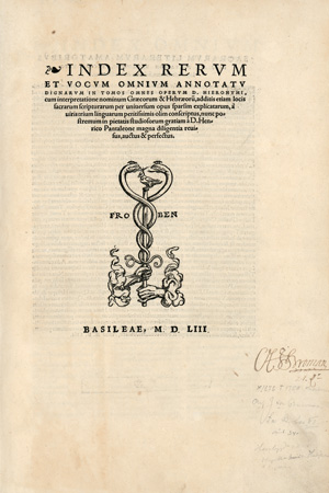 Lot 1369, Auction  122, Hieronymus, Sophronius Eusebius, Omnes quae extant opera in novem tomos