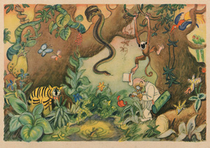 Lot 2200, Auction  122, Trier, Walter, Fridolins Siebenmeilenpferd