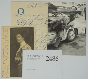 Lot 2486, Auction  122, Musiker, Konvolut Autographen