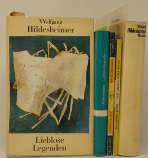 Lot 3163, Auction  122, Hildesheimer, Wolfgang, Konvolut von 5 Werken (signiert)