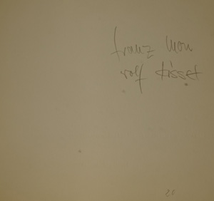 Lot 3506, Auction  122, Mon, Franz, weiss wie weiss