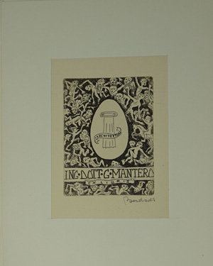 Lot 3626, Auction  122, Exlibris, Konvolut von  ca. 50 Exlibris 