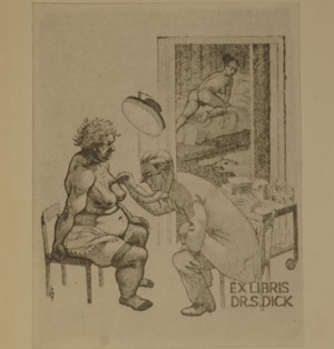 Lot 3630, Auction  122, Exlibris eroticis, Sammlung von 25 Exlibris