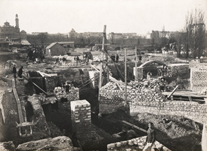 Lot 4056, Auction  122, Petit, Pierre, Eiffel Tower under construction