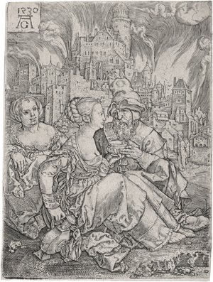 Lot 5003, Auction  122, Aldegrever, Heinrich, Lot und seine Töchter