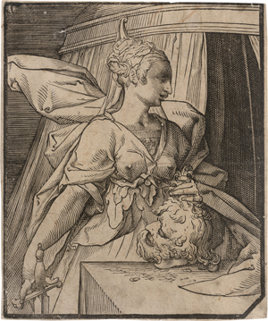Lot 5155, Auction  122, Niederländisch, um 1600. Judith mit dem haupt des Holofernes