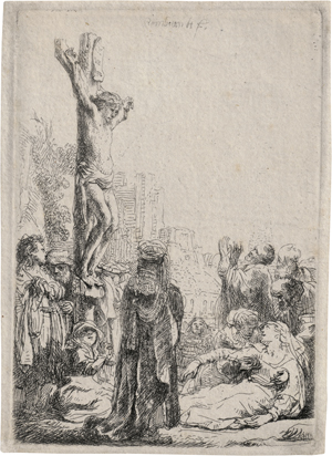 Lot 5181, Auction  122, Rembrandt Harmensz. van Rijn, Christus am Kreuze (kleine Platte)