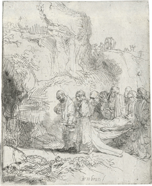 Lot 5184, Auction  122, Rembrandt Harmensz. van Rijn, Die Grablegung
