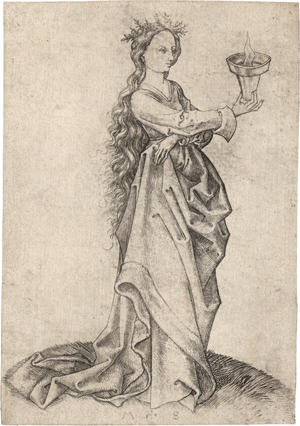 Lot 5212, Auction  122, Schongauer, Martin, Die dritte der klugen Jungfrauen