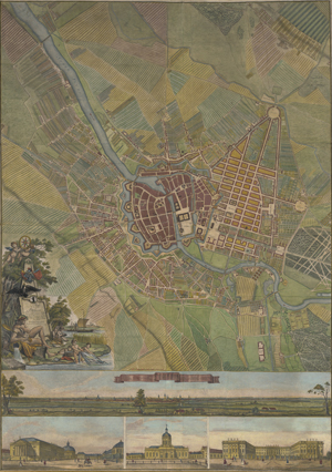 Lot 5243, Auction  122, Berger, Friedrich Gottlieb, Plan de la Ville de Berlin levé et dessiné par Ordre et privilege privatif du Roy