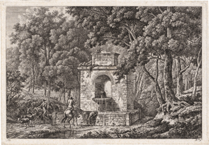 Lot 5268, Auction  122, Dunouy, Alexandre Hyacinthe, Italienische Landschaften