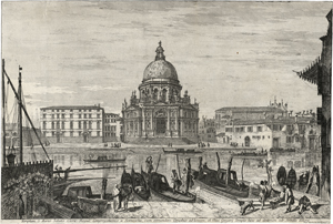 Lot 5326, Auction  122, Marieschi, Michele, Templum S. Mariae Salutis ... Abbatis ditione