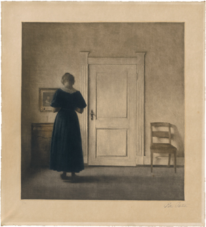 Lot 5411, Auction  122, Ilsted, Peter, Interieur