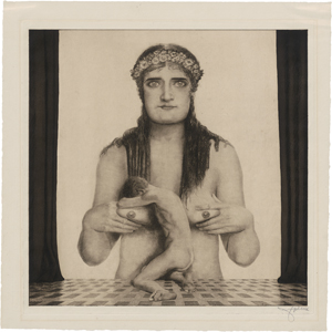 Lot 5506, Auction  122, Uhl, Joseph, Die Wegstärkung (Mutter Natur)