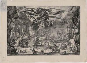 Lot 5537, Auction  122, Callot, Jacques - nach, Die Versuchung des hl. Antonius